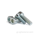 DIN 912 Βαθμός 8.8 Blue White SHOCK SCONCE SCREW DIN912